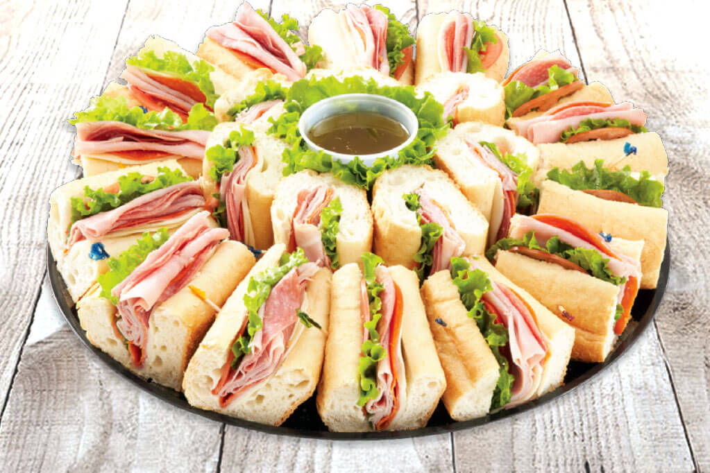 12 Party Pack 5 Medium Sandwich Platters 2 Catering Trays 5 Buffet Platters 